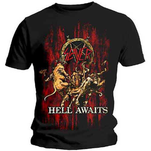 SLAYER Hell Awaits Tee