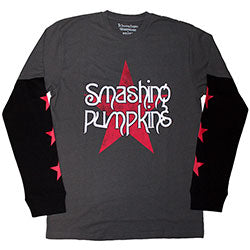 THE SMASHING PUMPKINS Long Sleeve Star Logo Tee