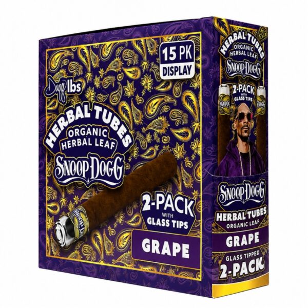 Snoop Dogg Herbal Cones with Glass Tips