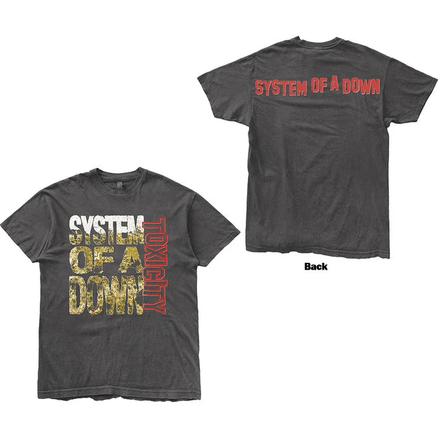 System Of A Down Toxicity Stack Tee