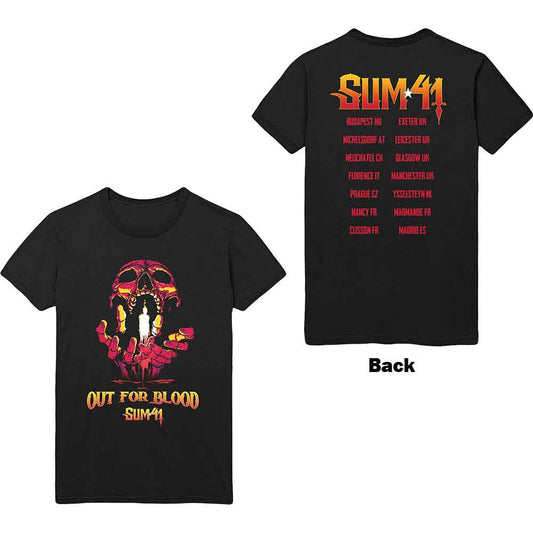 SUM41 Out For Blood Backprint Tee