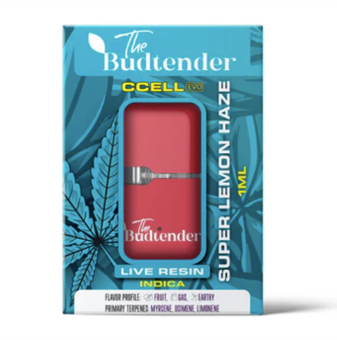The Budtender 1ml Vape - Super Lemon Haze
