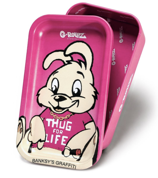 G-ROLLZ 'Thug Life Bunny' Tray Storage Box Small