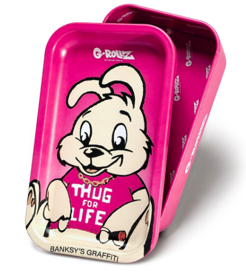 G-ROLLZ 'Thug Life Bunny' Tray Storage Box Small