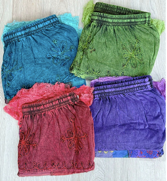 Patch Skirt Short
