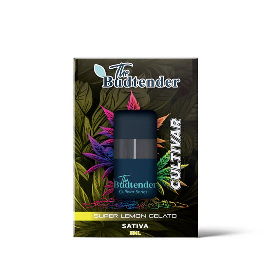 BUDTENDER 3ml Live Resin - Super Lemon Gelato - Sativa