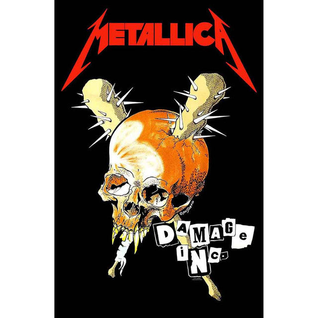 Metallica Textile Poster Damage Inc