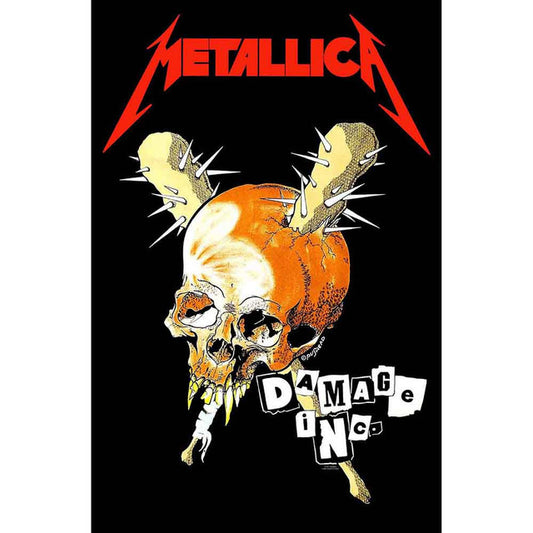 Metallica Textile Poster Damage Inc