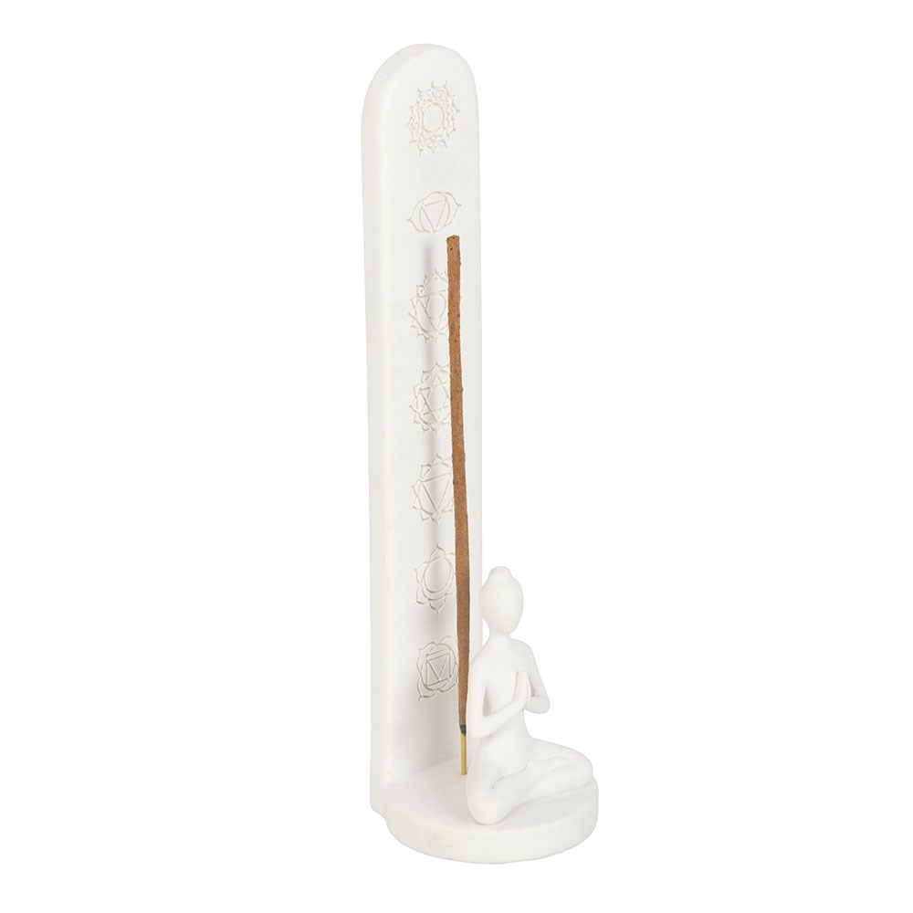 White Chakra Incense Holder