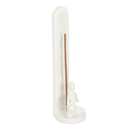 White Chakra Incense Holder