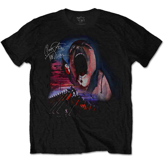 PINK FLOYD The Wall Scream & Hammers Tee