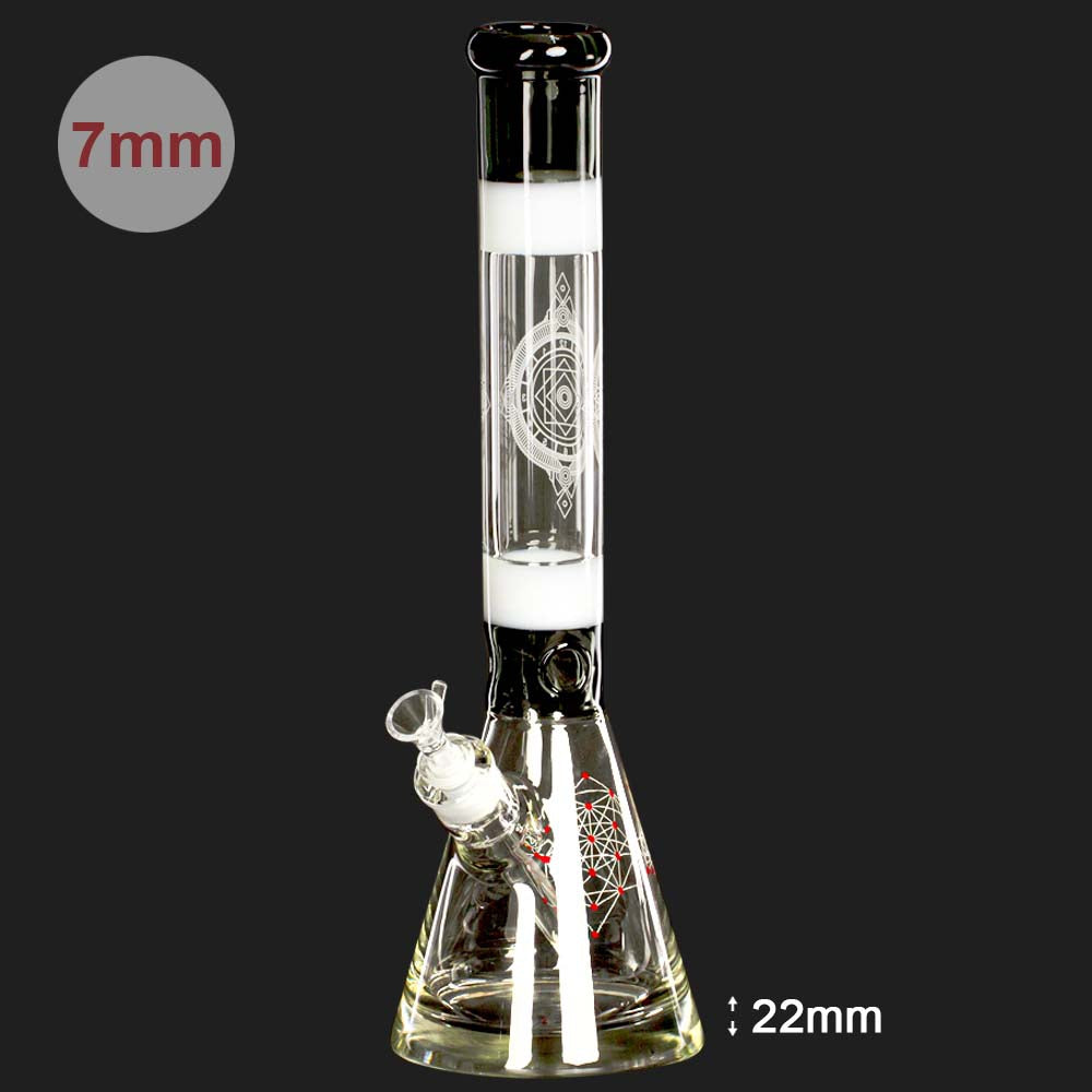 AMSTERDAM Geo Xtra Strong Glass Bong