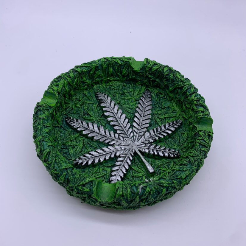 Ceramic Leafy Ashtrays