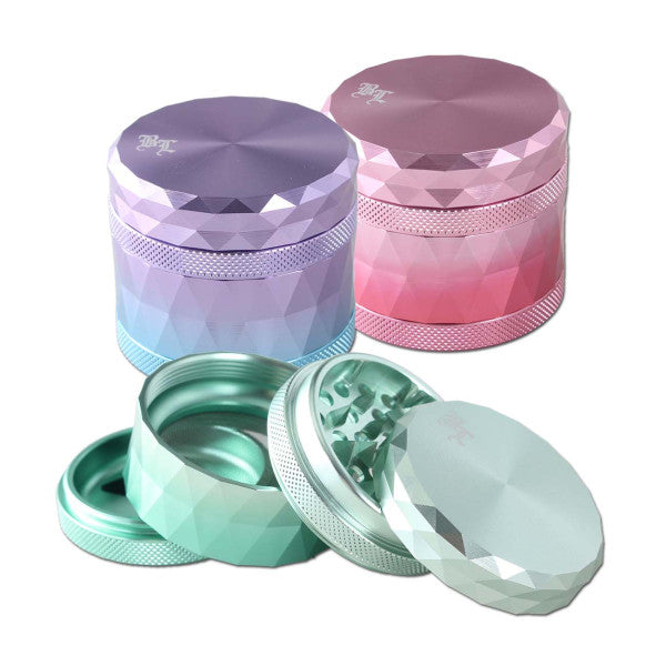 BLACK LEAF Iridescent 4-Part Herb Grinder