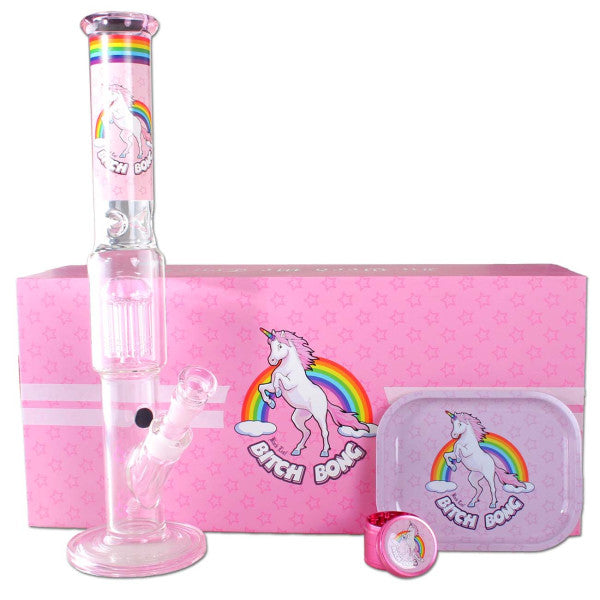 Black Leaf BITCH Suitcase Bong