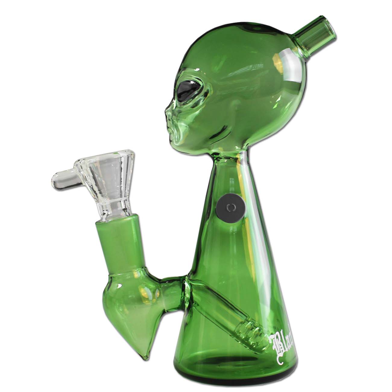 BL Green Alien Glass Bong