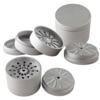 Black Leaf 4 Part Metal Masher Grinder