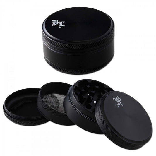 BLACK LEAF Matt 4-Part Herb Grinders