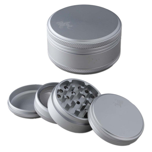 BLACK LEAF Matt 4-Part Herb Grinders