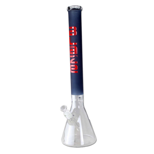 Mini tubo de água de folha branca