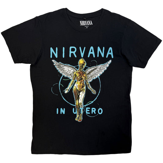 Nirvana  T-Shirt In Utero Neon Blue