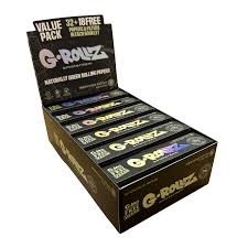 G-ROLLZ Green Sativa Medico Kingsize Papers & Tips