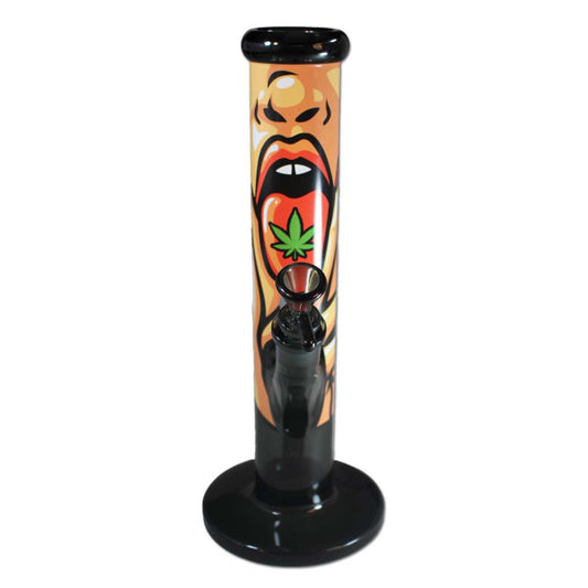 BLACK LEAF X FIRE-FLOW 420 Girl Glass Water Pipe