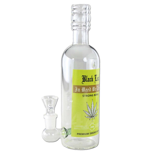 BLACK LEAF Bottle Water Pipe