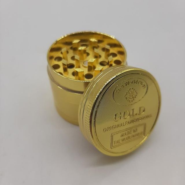 Small GOLD 4-Part Grinder