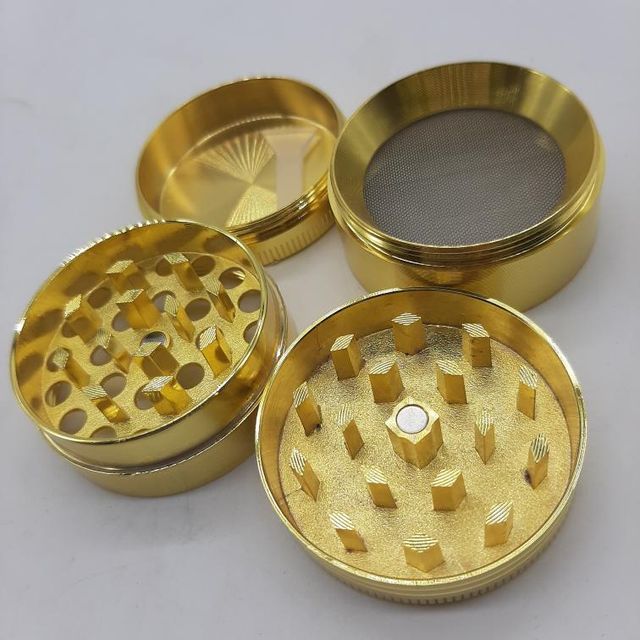 Small GOLD 4-Part Grinder