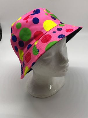 Pink Spots Bucket Hat