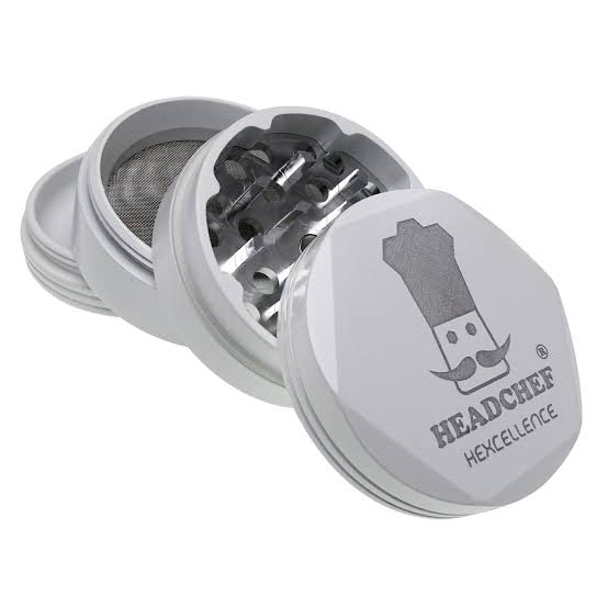 HEADCHEF Hexcellence 4-Part Herb Grinders