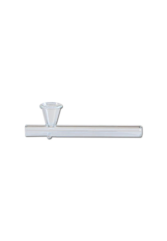 Clear Mini Shotgun Glass Pipe