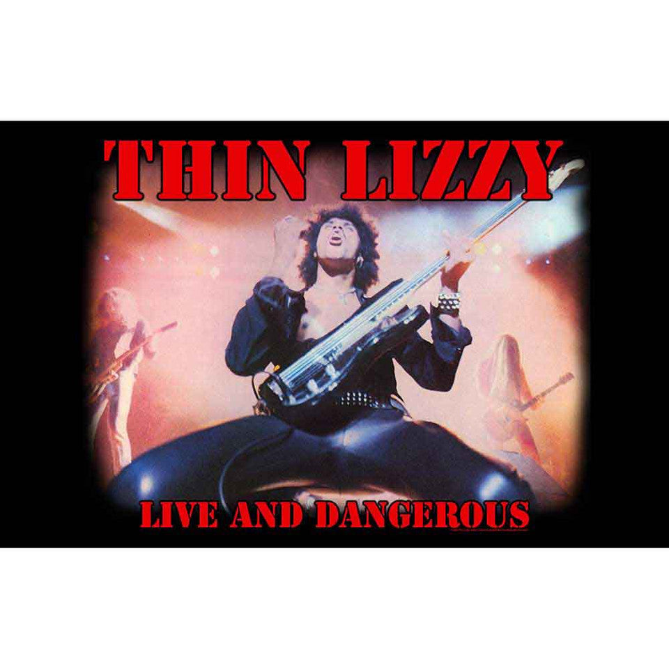 Thin Lizzy Textile Poster Live And Dangerous