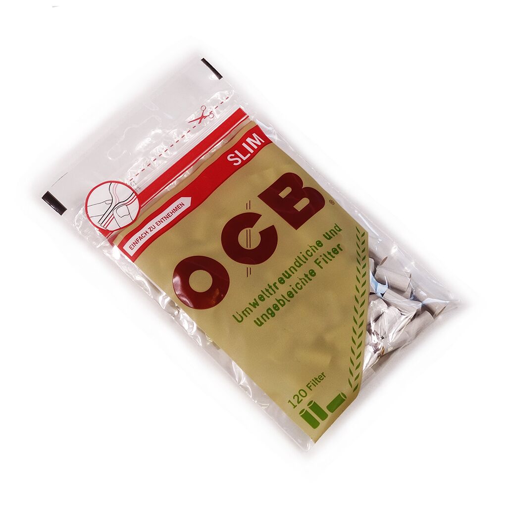 OCB Unbleached Slim Bio Filters