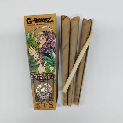 G-ROLLZ 'Colossal Dream ' Kingsize Unbleached Pre Rolled Cones