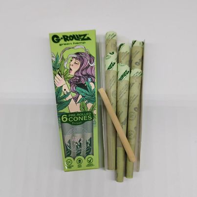 G-ROLLZ 'Colossal Dream' 1+1/4 Cones Pré-Rolados Verdes