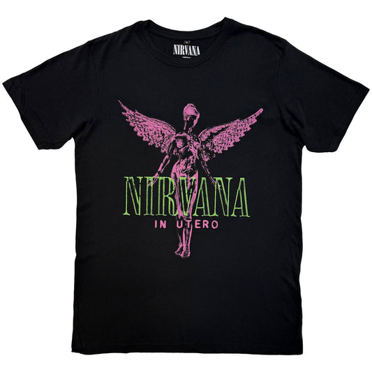 Nirvana T-Shirt In Utero Purple Angel