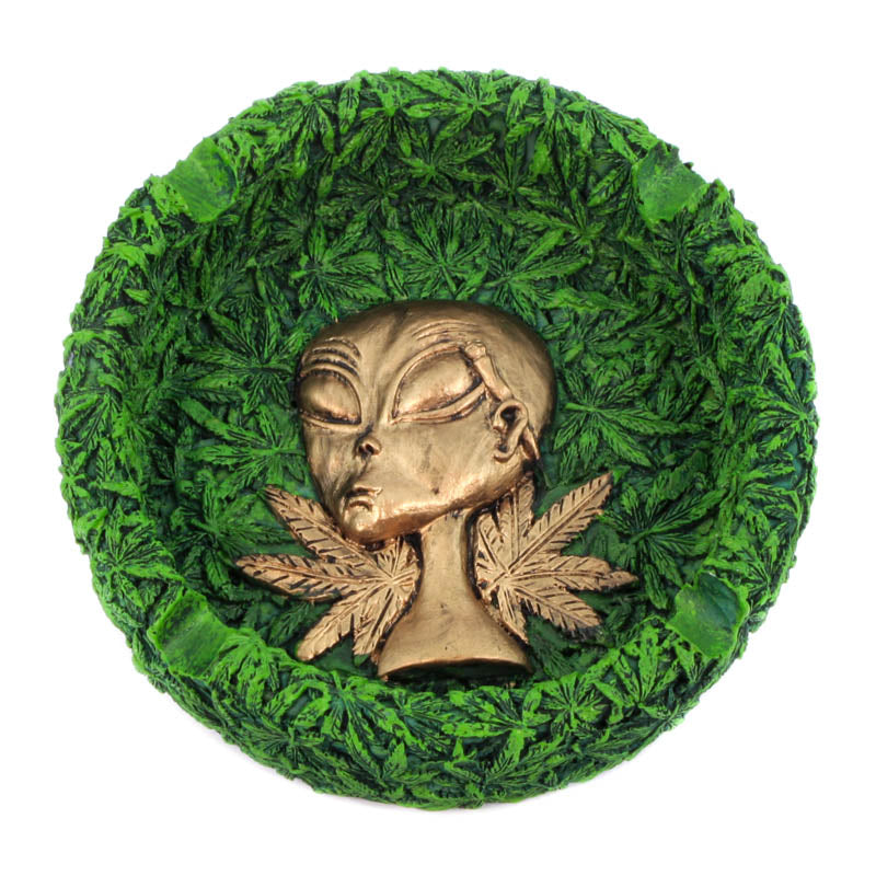 Alien Resin Ceramic Ashtray