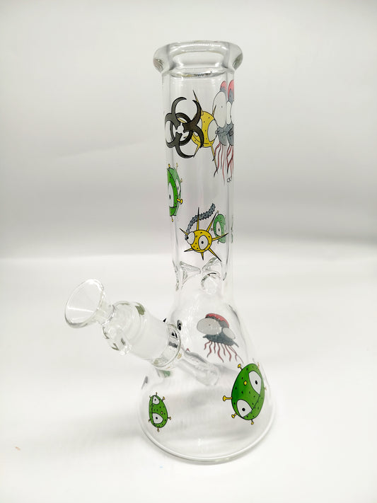 Haze Invaders XStrong Glass Water Pipe