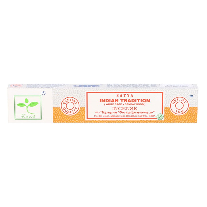 SATYA Earth - Indian Tradition Incense Sticks