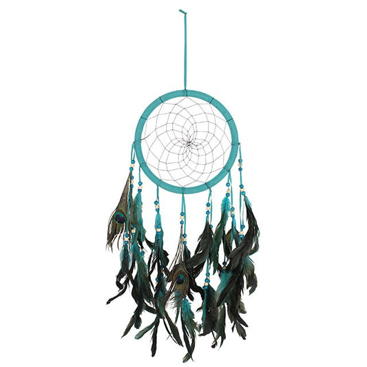 Large Turquoise Dreamcatcher