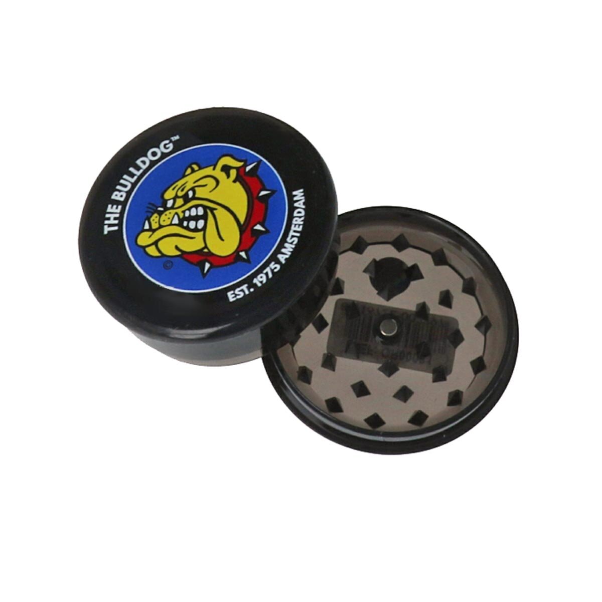 THE BULLDOG Acrylic 2-Part Herb Grinder
