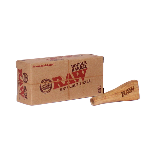 RAW Double Barrel Wooden Holder