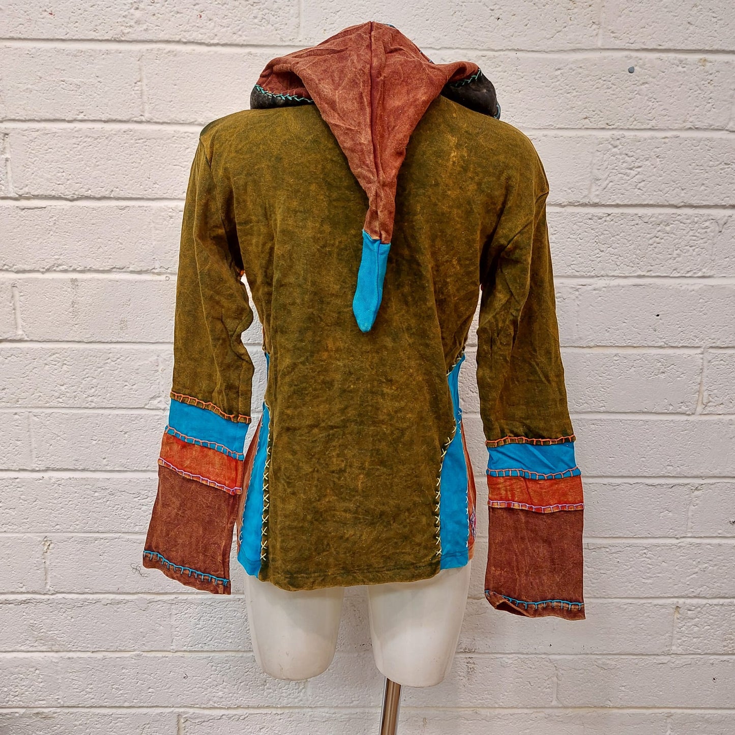 Flower Patchwork Hoodies