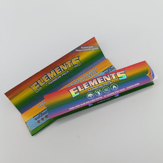 ELEMENTS Rainbow Kingsize Papers