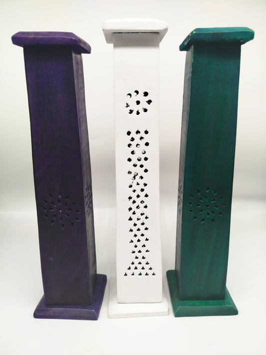 Square Pillar Incense Holders