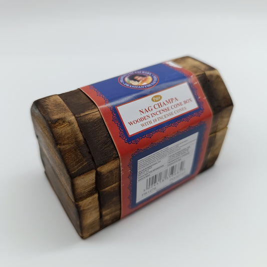 Wooden Incense Cone Box