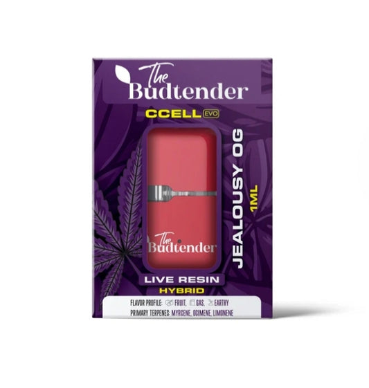 BUDTENDER 1ml - Live Resin - Jealousy OG