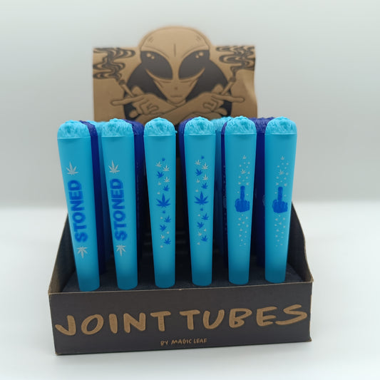 Light Blue Smellproof Tubes